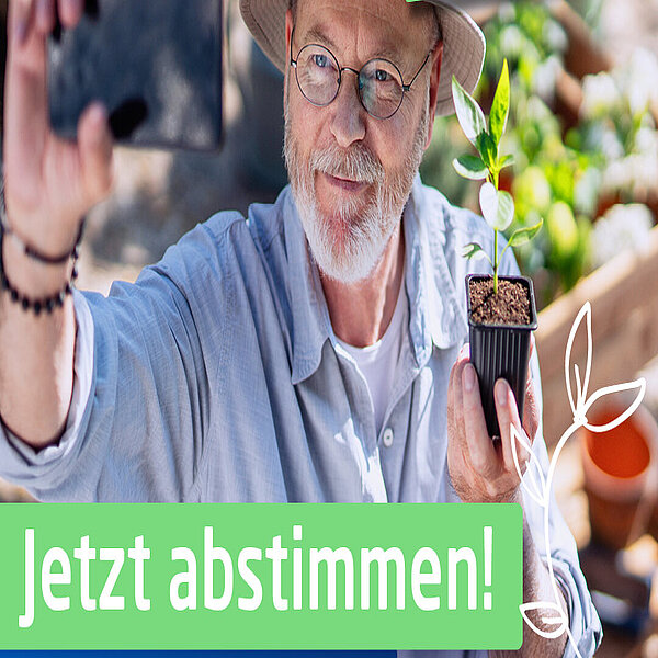 Flyer für die Abstimmung zu MÖGLICHST.nachhaltig Mann