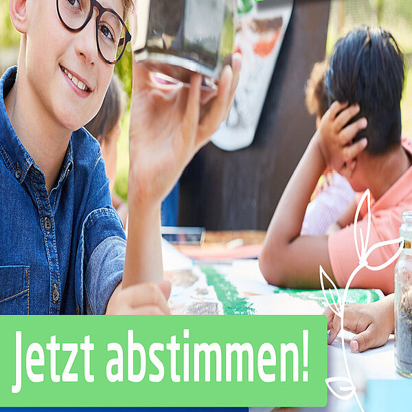 Flyer für die Abstimmung zu MÖGLICHST.nachhaltig Jungen.