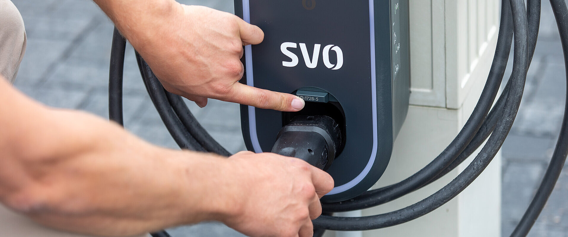 Wallbox von SVO zum Laden für Zuhause.